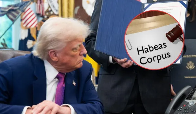  La administración de Donald Trump pretende suspende el habeas corpus de los inmigrantes en Estados Unidos.   
