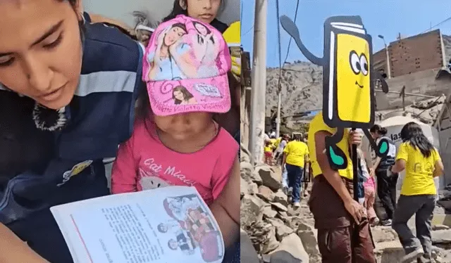 La biblioteca infantil es impulsada por la joven psicóloga Naiara Ramírez. Composición LR/ Latina La biblioteca infantil es impulsada por la joven psicóloga Naiara Ramírez. Composición LR/ Latina