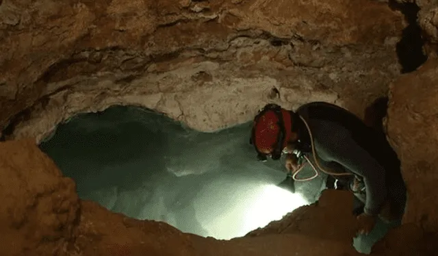  Uno de los recientes equipos científicos que exploraron la cueva . Foto: Kiararew   