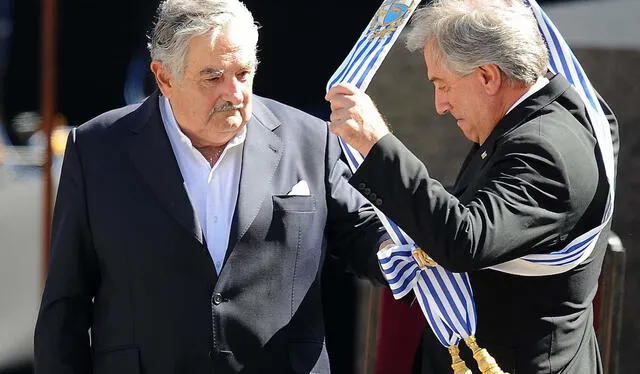  'Pepe' Mujica el día de su juramentación como presidente electo de Uruguay. Foto: AFP   