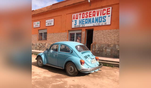 El Volkswagen Beetle fue compañero constante de Mujica, transportándolo desde su granja a Montevideo. Foto. Facebook El Volkswagen Beetle fue compañero constante de Mujica, transportándolo desde su granja a Montevideo. Foto. Facebook