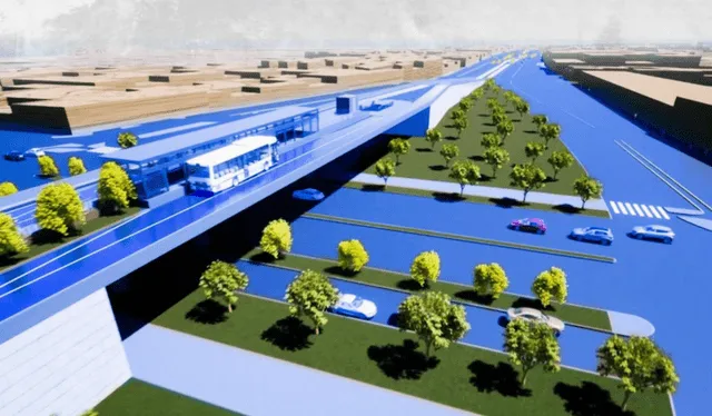  Con esta obra, se espera aliviar el congestionamiento vehicular, mejorar la conectividad de la zona y ofrecer una mayor seguridad en los dos distritos. Foto: Perú Retail   