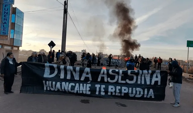  En Puno se registraron piquetes y bloqueos. Créditos: Cinthia Álvarez / La República.<br><br>    