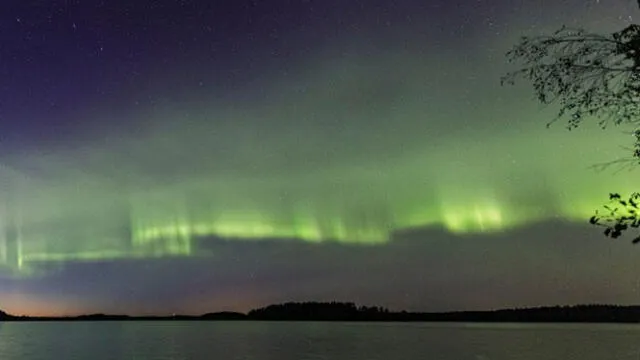 Vista de una aurora en la Tierra. Foto: IStock Vista de una aurora en la Tierra. Foto: IStock