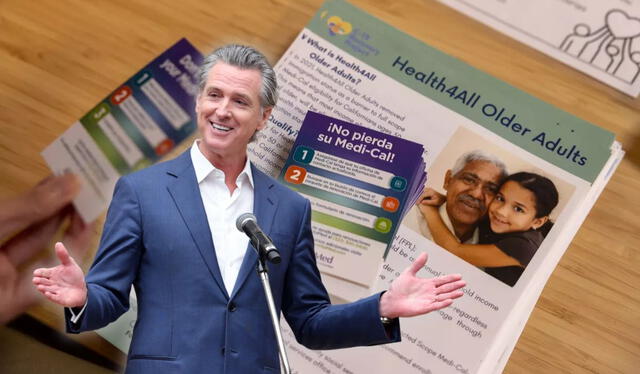  Gavin Newsom ha propuesto eliminar la atención gratuita médica del Medi-Cal para inmigrantes en California.   