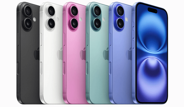 El iPhone 16 no es solo un dispositivo estéticamente agradable; su rendimiento es igualmente impresionante. Equipado con el chip A18 y una batería de 3561 mAh, este teléfono ofrece una experiencia fluida y duradera. Foto: Apple<br> El iPhone 16 no es solo un dispositivo estéticamente agradable; su rendimiento es igualmente impresionante. Equipado con el chip A18 y una batería de 3561 mAh, este teléfono ofrece una experiencia fluida y duradera. Foto: Apple<br>