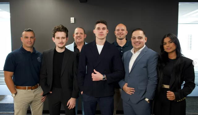 El equipo de trabajo de Danilo Domínguez. Foto: Instagram El equipo de trabajo de Danilo Domínguez. Foto: Instagram