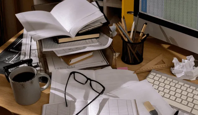  La psicóloga Olga Albaladejo define la desorganización como una resistencia al "sistema estructurado para organizar el espacio, el tiempo o los objetos". Foto: FreePik   