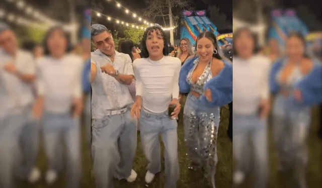 El tiktoker Valentino Palacios festejó su 20º cumpleaños acompañado de amigos e influencers, pero los que se robaron el protagonismo fueron, sin duda alguna, Pamela López y Paul Michael, que se lucieron como pareja. Foto: Pamela López/ TikTok El tiktoker Valentino Palacios festejó su 20º cumpleaños acompañado de amigos e influencers, pero los que se robaron el protagonismo fueron, sin duda alguna, Pamela López y Paul Michael, que se lucieron como pareja. Foto: Pamela López/ TikTok
