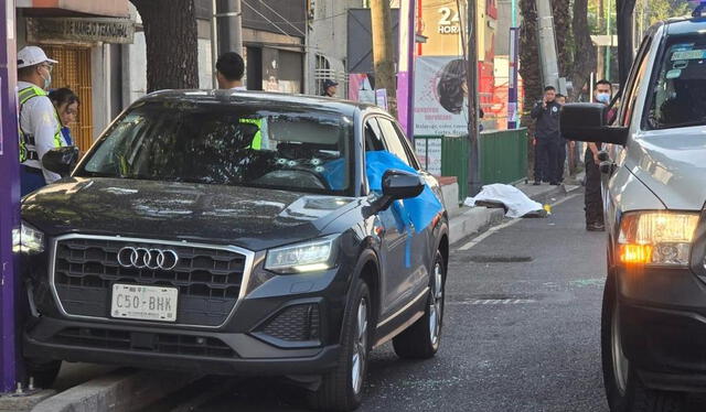 Imágenes del crimen en CDMX. Foto: X - Buzos de la Noticia Imágenes del crimen en CDMX. Foto: X - Buzos de la Noticia