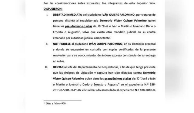 Iván Quispe Palomino denunció al Mininter por detenerlo y acusarlo de pertenecer a Sendero Luminoso. Foto: composición LR/ Canal N Iván Quispe Palomino denunció al Mininter por detenerlo y acusarlo de pertenecer a Sendero Luminoso. Foto: composición LR/ Canal N