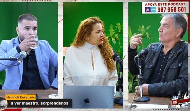 Carlos Morales Andrade en el podcast Sin Permiso podcast Foto: Youtube    