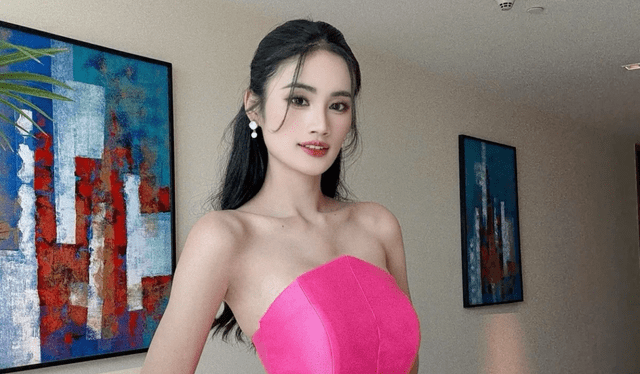  Miss Mundo Vietnam presentó una iniciativa que busca generar un impacto positivo en su comunidad. Foto: Vietnam.vn   