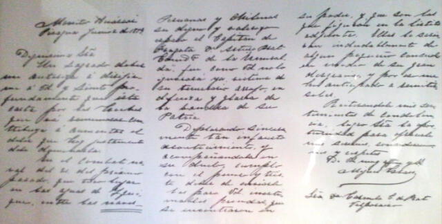 Boric recordó la carta que Grau envió a la viuda de Prat, Carmela Carvajal, como un símbolo de nobleza y humanidad en medio del conflicto de la Guerra del Pacífico. Foto: @GabrielBoric/x Boric recordó la carta que Grau envió a la viuda de Prat, Carmela Carvajal, como un símbolo de nobleza y humanidad en medio del conflicto de la Guerra del Pacífico. Foto: @GabrielBoric/x