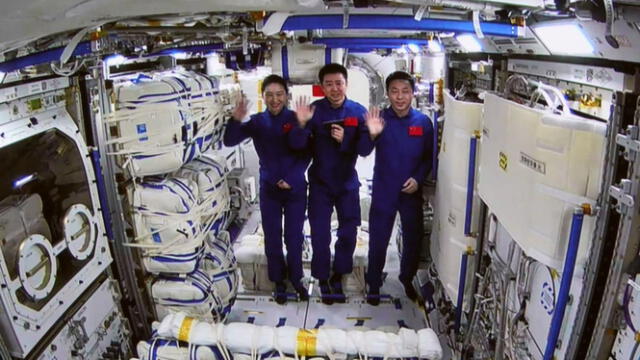 La bacteria fue recolectada por los taikonautas de la misión Shenzhou-15 y muestra diferencias genéticas significativas respecto a su pariente terrestre, Niallia circulans. Foto: CGTN La bacteria fue recolectada por los taikonautas de la misión Shenzhou-15 y muestra diferencias genéticas significativas respecto a su pariente terrestre, Niallia circulans. Foto: CGTN