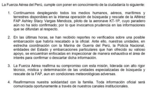 Comunicado de la FAP Comunicado de la FAP