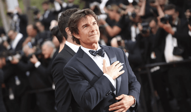 Tom Cruise en el Festival de Cannes. Foto: AP Tom Cruise en el Festival de Cannes. Foto: AP