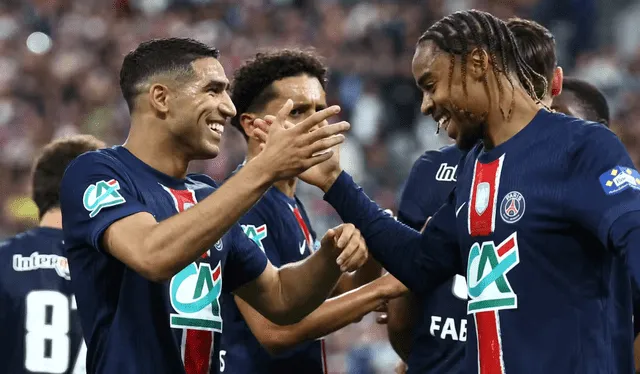  PSG triunfa en la final de la Coupe de France. Foto: PSG   