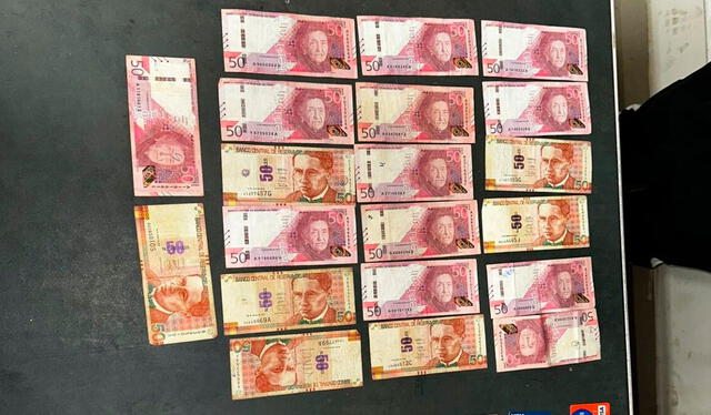 Desesperado por pagar la extorsión, el menor tomó 100.00 soles de su padre. Foto: composición LR/ SOL TV Desesperado por pagar la extorsión, el menor tomó 100.00 soles de su padre. Foto: composición LR/ SOL TV