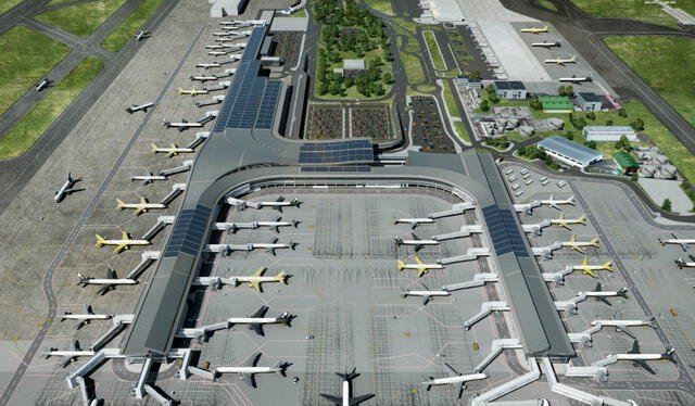 Colombia tiene el primer aeropuerto a nivel mundial en recibir el prestigioso Sello Blue Dot. Foto: Difusión Colombia tiene el primer aeropuerto a nivel mundial en recibir el prestigioso Sello Blue Dot. Foto: Difusión