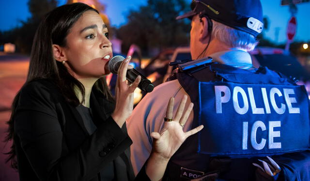 La congresista por Nueva York, Alexandria Ocasio-Cortez, viene recaudando fondos para eliminar el ICE en Estados Unidos. La congresista por Nueva York, Alexandria Ocasio-Cortez, viene recaudando fondos para eliminar el ICE en Estados Unidos.