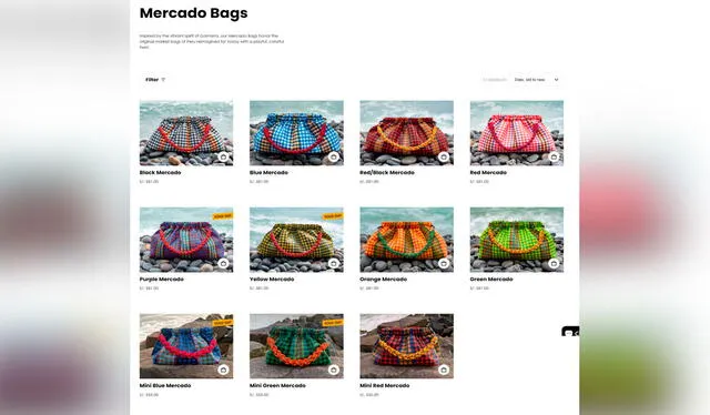 Las carteras están hechas con plástico estampado, que recuerda a las bolsas que muchos peruanos usan para hacer sus compras. Foto: composición LR/ @mercadobags Las carteras están hechas con plástico estampado, que recuerda a las bolsas que muchos peruanos usan para hacer sus compras. Foto: composición LR/ @mercadobags