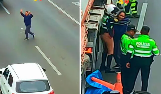 La madre no podía creer que el cuerpo de su hijo yacía en la pista tras fallecer en un accidente de tránsito. Foto: composición LR/ TikTok/ @eliasavilesoficial La madre no podía creer que el cuerpo de su hijo yacía en la pista tras fallecer en un accidente de tránsito. Foto: composición LR/ TikTok/ @eliasavilesoficial