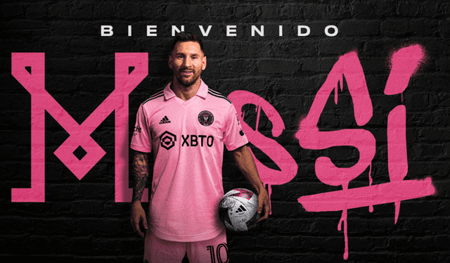 Lionel Messi llegó oficialmente al Inter Miami en julio del 2023. Foto: Inter Miami FC Lionel Messi llegó oficialmente al Inter Miami en julio del 2023. Foto: Inter Miami FC