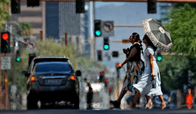 Las temperaturas subirán por encima de los 100 grados Fahrenheit (37,7 °C). Foto: AP Las temperaturas subirán por encima de los 100 grados Fahrenheit (37,7 °C). Foto: AP