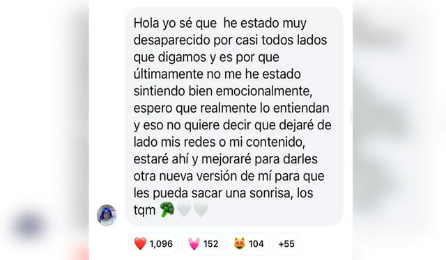  El tiktoker escribió un mensaje en que manifestaba que no se sentía bien emocionalmente tras el altercado en un local de Ventanilla. Foto: composición LR/ TikTok/ @valentinopalacios   