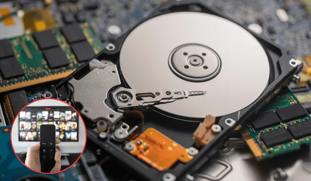  Un disco duro puede mejorar la manera en que funciona tu Smart TV. Foto: Composición LR   