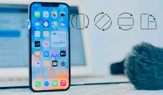  La rotación automática permite que la pantalla cambie de orientación. Foto: Composición LR   
