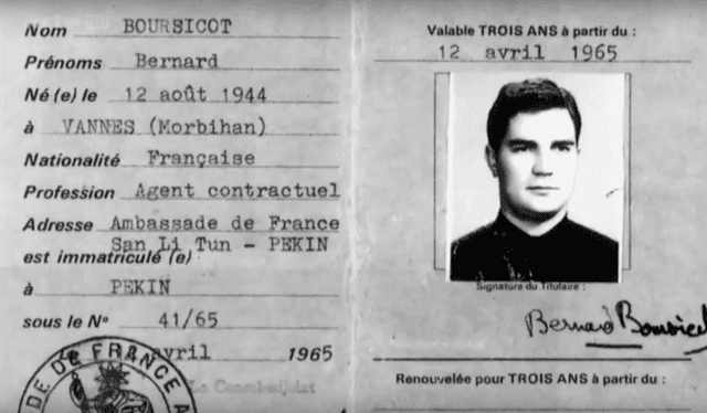 Bernard Boursicot llegó a Pekín con apenas 20 años y consiguió empleo como contable en la embajada de Francia, sin pensar que se enamoraría de un hombre. Foto: Difusión Bernard Boursicot llegó a Pekín con apenas 20 años y consiguió empleo como contable en la embajada de Francia, sin pensar que se enamoraría de un hombre. Foto: Difusión