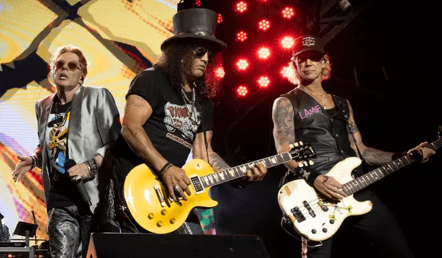 Guns N’ Roses regresa a Lima para ofrecer un show en el Estadio Nacional. Foto: difusión.   