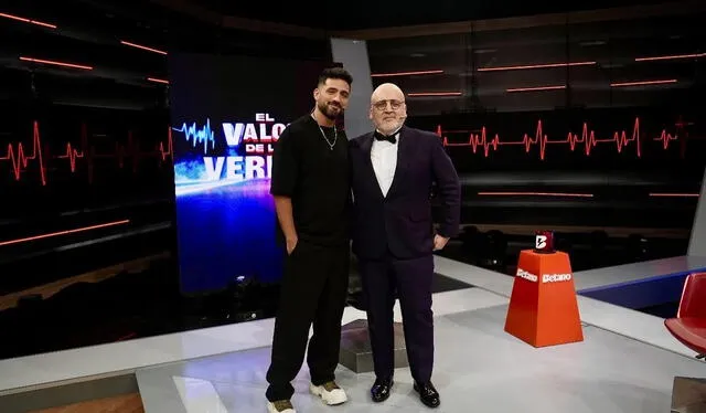 Pablo Heredia y Beto Ortiz. Foto: Panamericana Pablo Heredia y Beto Ortiz. Foto: Panamericana