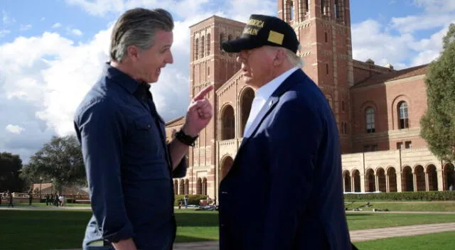 Donald Trump y Gavin Newson han tenido una disputa pública durante años. Donald Trump y Gavin Newson han tenido una disputa pública durante años.