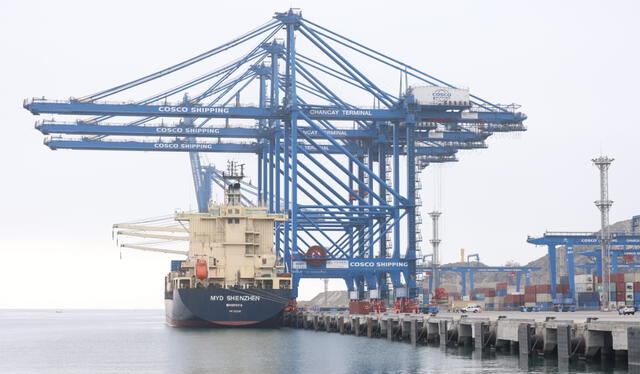  Puerto de Chancay iniciará su segunda etapa de ampliación en 2027.    