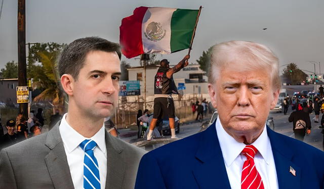 El senador Tom Cotton propuso dos proyectos de ley para penalizar sin visas y deportación a inmigrantes que participen en disturbios en Estados Unidos. El senador Tom Cotton propuso dos proyectos de ley para penalizar sin visas y deportación a inmigrantes que participen en disturbios en Estados Unidos.