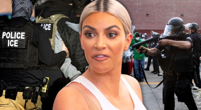  Kim Kardashian, actores, cantantes y celebridades se pronuncian en contra de ICE.   