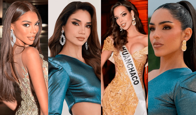 Las retadoras del Miss Perú 2025. Fotos: Instagram. Las retadoras del Miss Perú 2025. Fotos: Instagram.