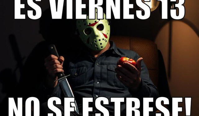 Jason 'nos recomienda' no estresarnos este día Foto: X   