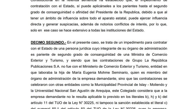 Los jueces del Poder Judicial tomaran en cuenta al resolver, la sentencia del Tribunal Constitucional Los jueces del Poder Judicial tomaran en cuenta al resolver, la sentencia del Tribunal Constitucional