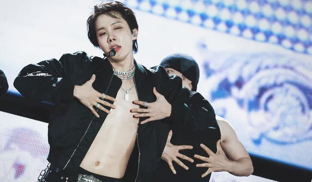 J-Hope en su última fecha de concierto. Foto: X J-Hope en su última fecha de concierto. Foto: X