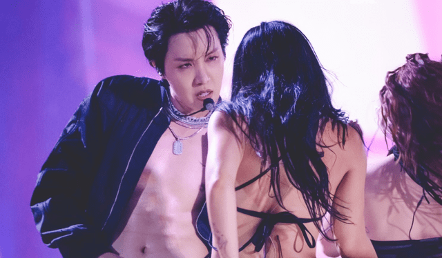 J-Hope interpreta 'Killin' It Girl'. Foto: X J-Hope interpreta 'Killin' It Girl'. Foto: X