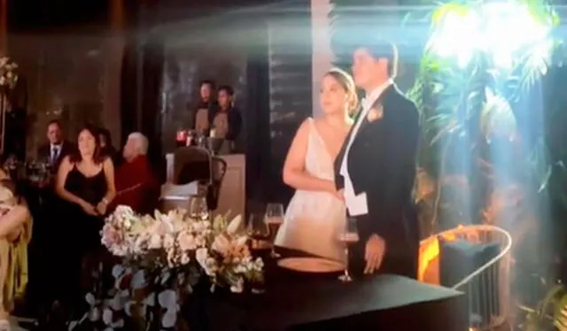 El padre también le dedicó unas palabras a la esposa de su hijo. Foto: TikTok/ @sugey.trejo.fotografia   