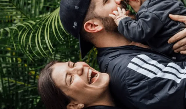 El conductor con su familia publicó "Mi primer día del padre" Foto: Instagram El conductor con su familia publicó "Mi primer día del padre" Foto: Instagram