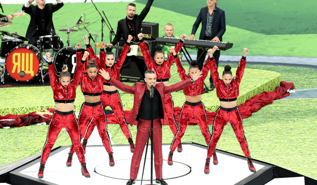  Robbie Williams es embajador de la FIFA. Foto: Archivo GLR<br><br>    