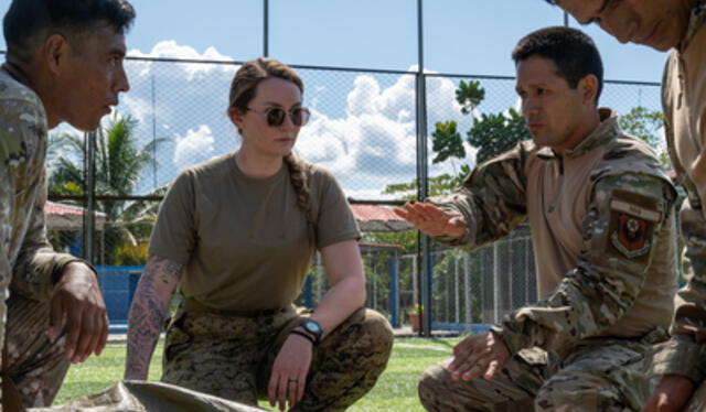 Miembros de las Fuerzas Armadas de ambos países participaron de las capacitaciones. Fuente: Embajada de EEUU<br> Miembros de las Fuerzas Armadas de ambos países participaron de las capacitaciones. Fuente: Embajada de EEUU<br>