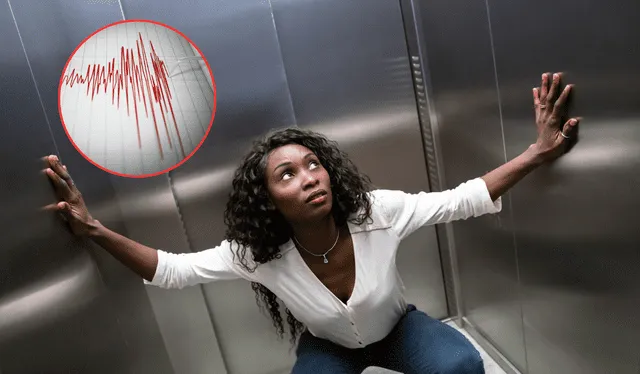  Existe un procedimiento que debes seguir si un temblor ocurre mientras te encuentras en un elevador. Foto: Composición LR<br>   