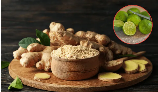 El jengibre y el limón pueden ser una excelente adición a tu dieta. Foto: Composición LR<br><br> El jengibre y el limón pueden ser una excelente adición a tu dieta. Foto: Composición LR<br><br>